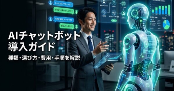 AIチャットボット導入ガイド｜種類・選び方・費用・導入手順を完全解説