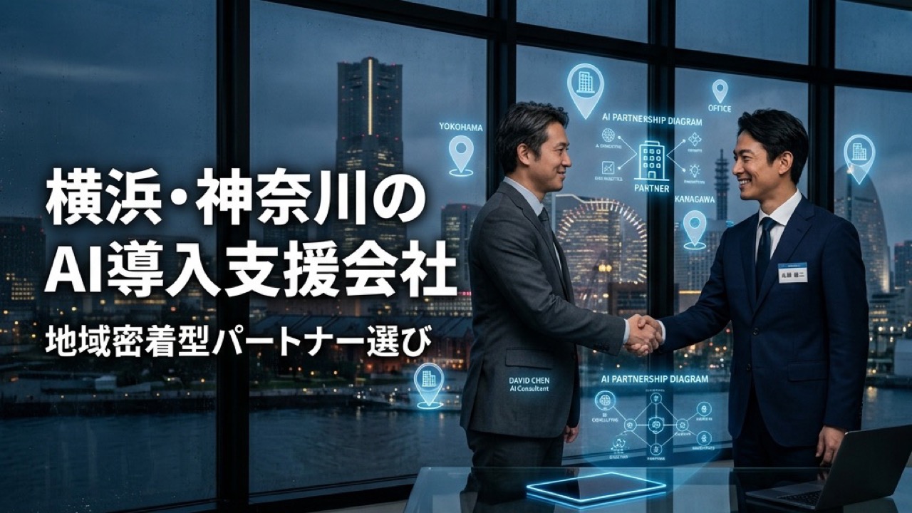 横浜・神奈川のAI導入支援会社おすすめ2026