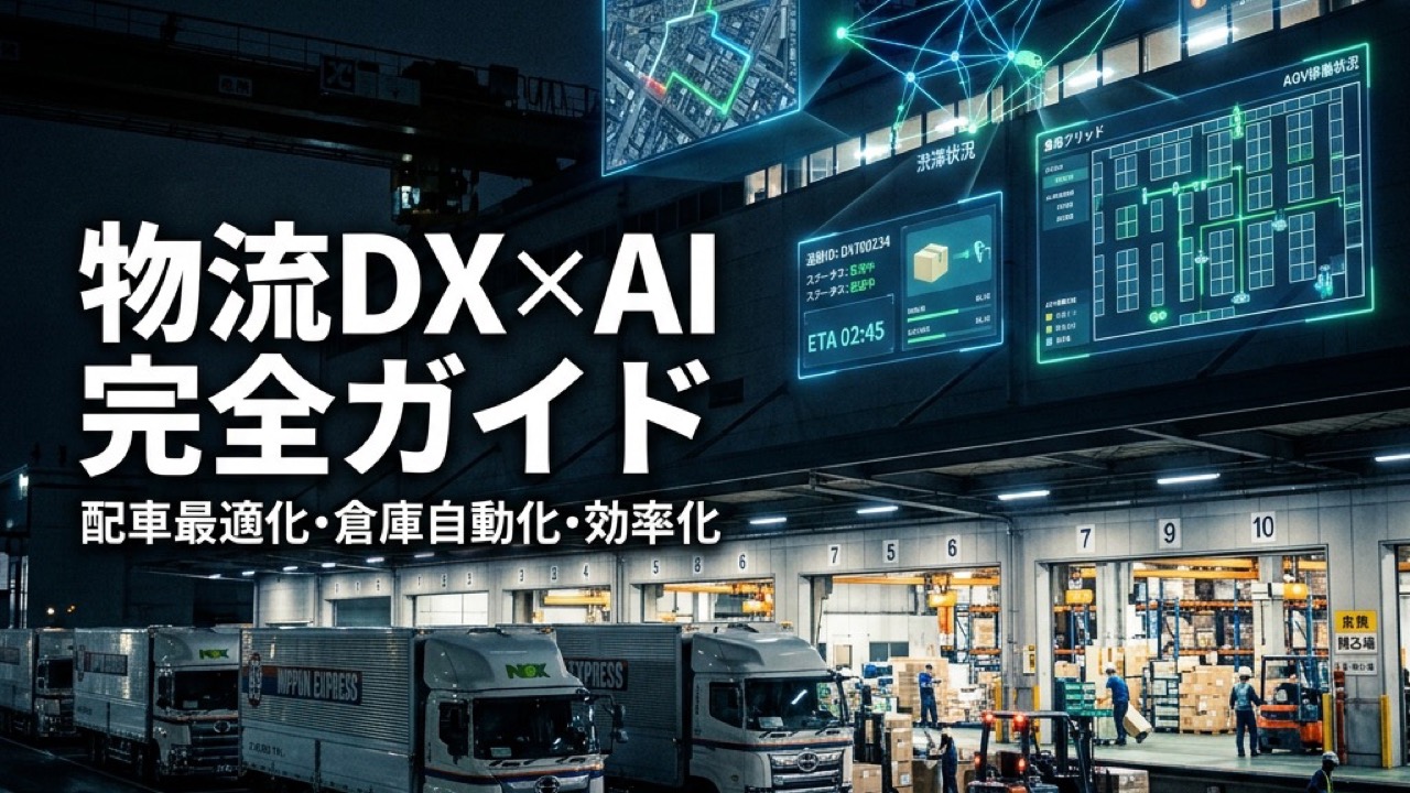 物流DX×AI完全ガイド2026