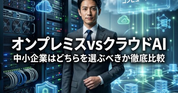 オンプレミスvsクラウドAI｜中小企業はどちらを選ぶべきか徹底比較