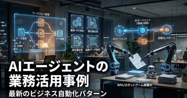 AIエージェントの業務活用事例10選｜2026年最新のビジネス自動化パターン
